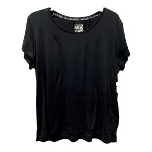 Women’s Muk Luks Rayon Black Tee